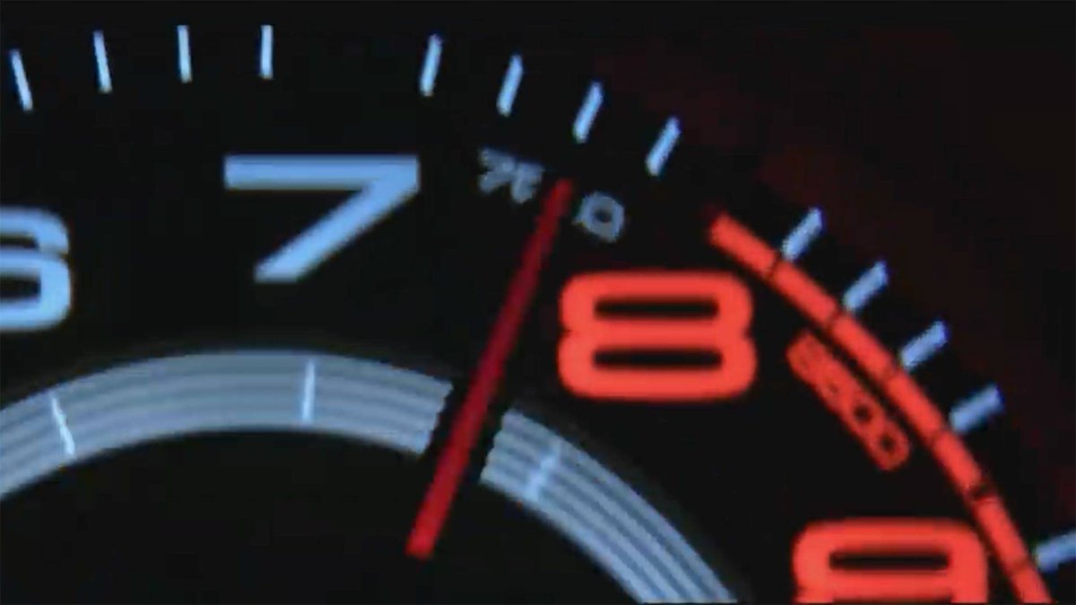 Speedometer Ferrari v8 glia