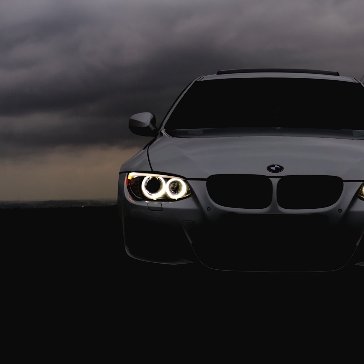 BMW m3 в темноте