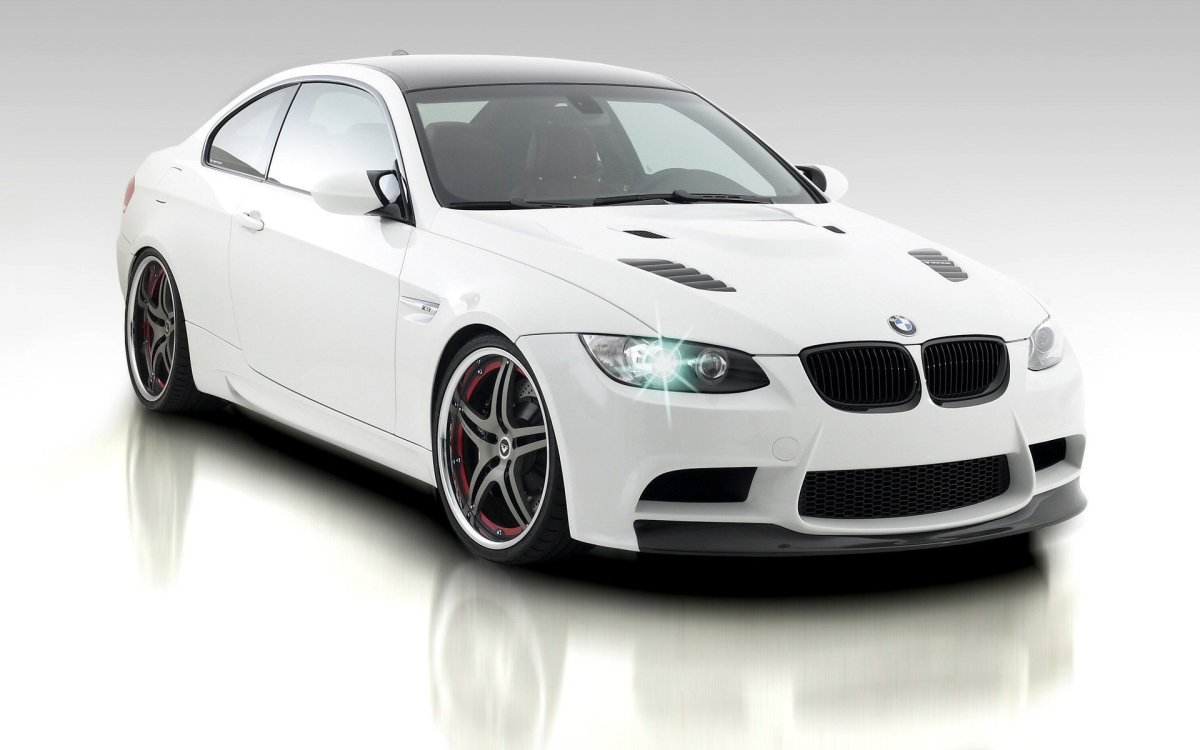 BMW m3 белая