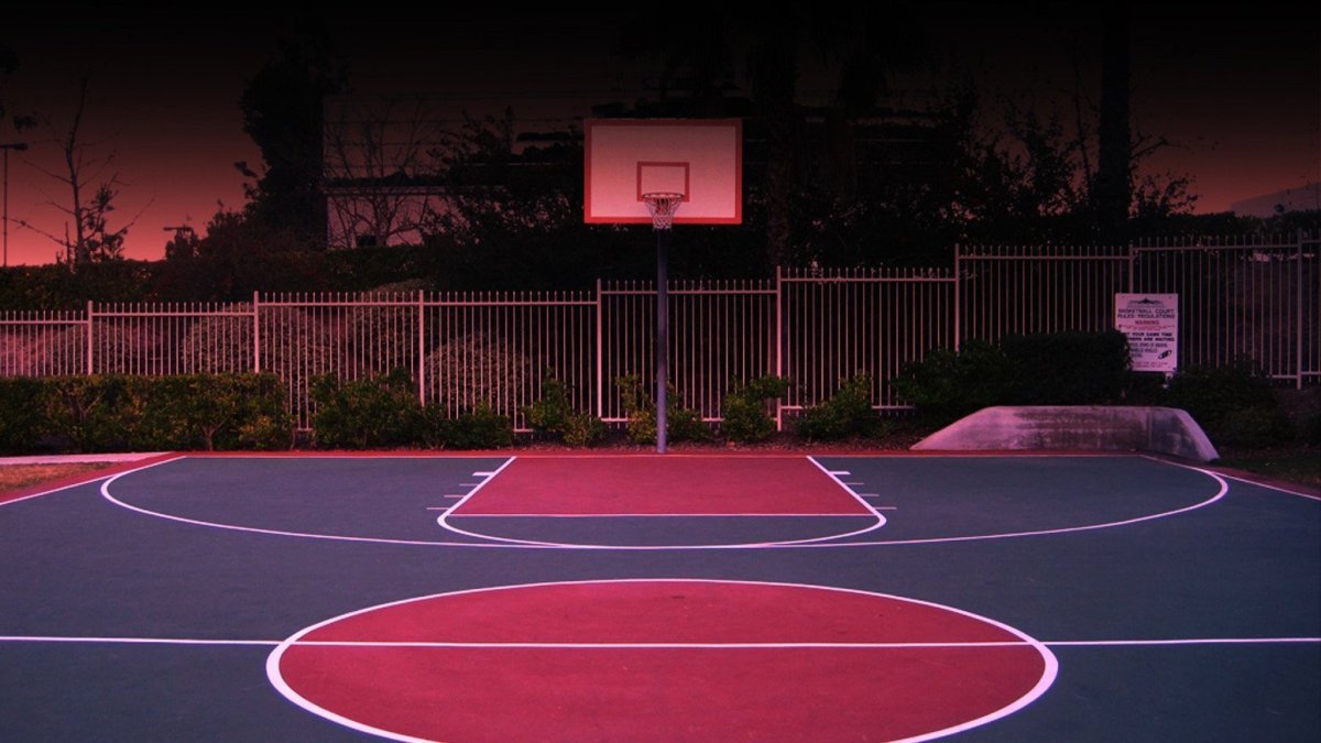 Баскетбольная площадка из NBA 2к19