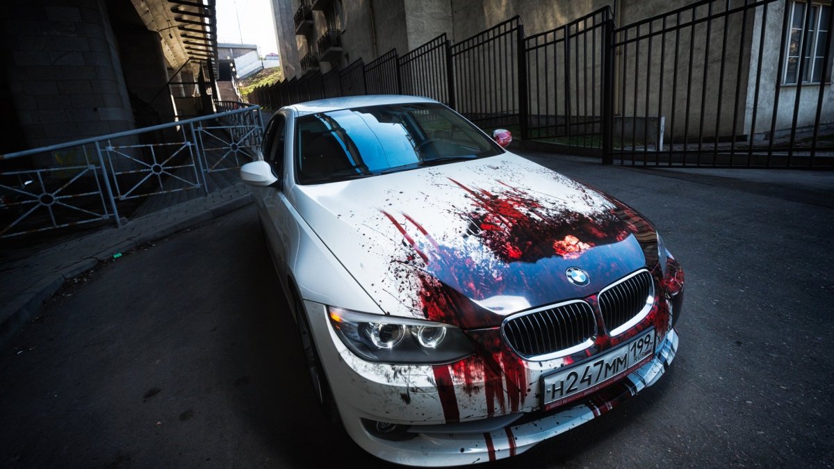 BMW e60 m5 в крови