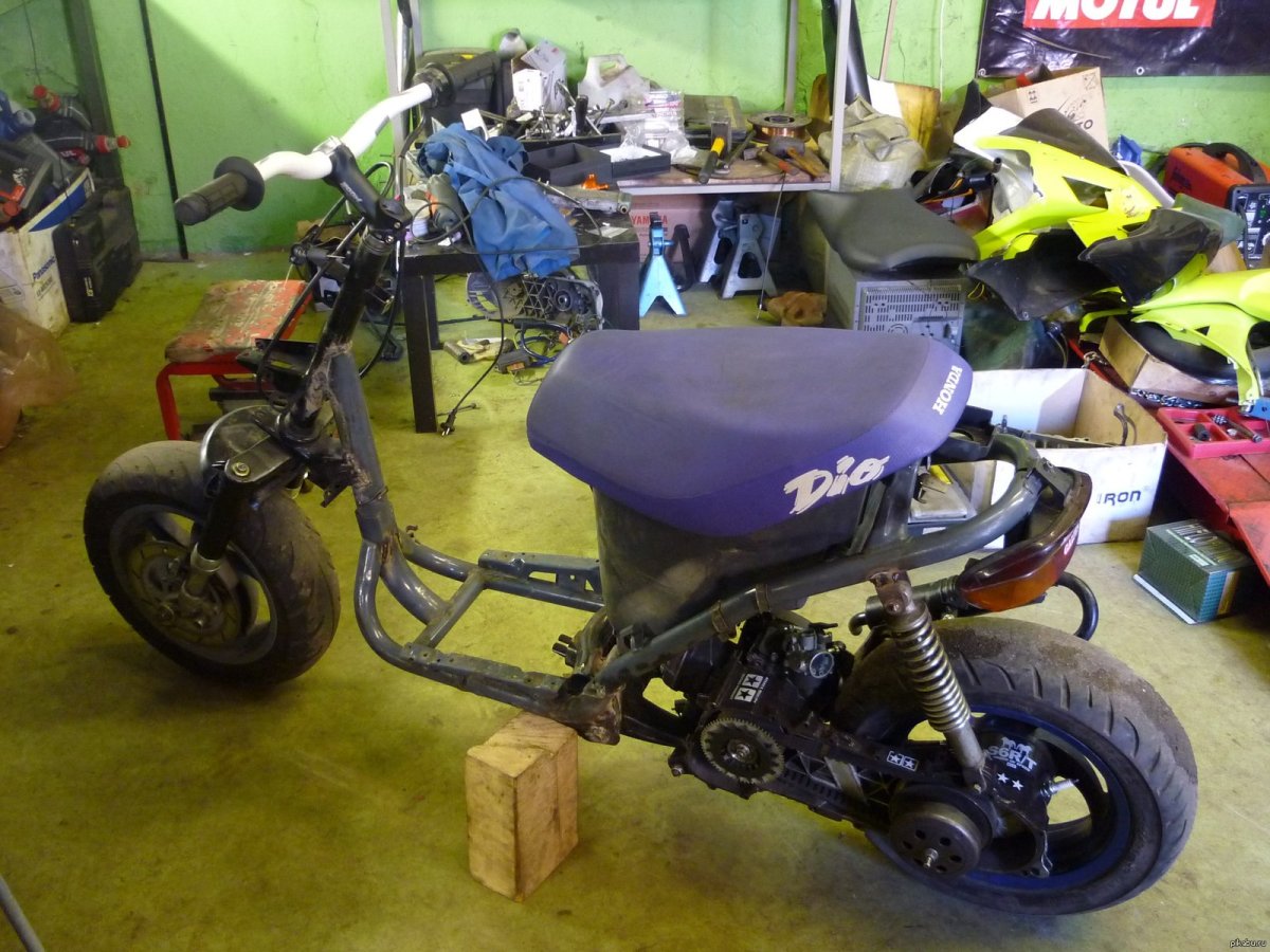 Honda Dio с мотором 150