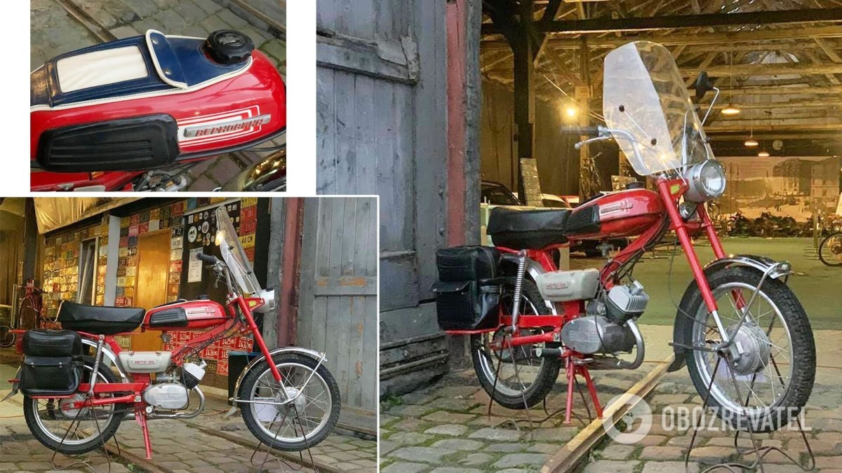 Мокик "Верховина-6-турист" ЛМЗ-2.158Т