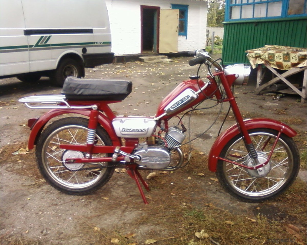 Верховина мопед 1970