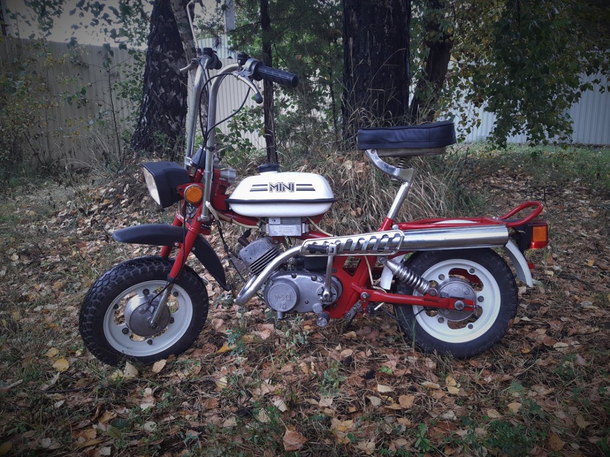 Мопед Дельта Карпаты мини Рига