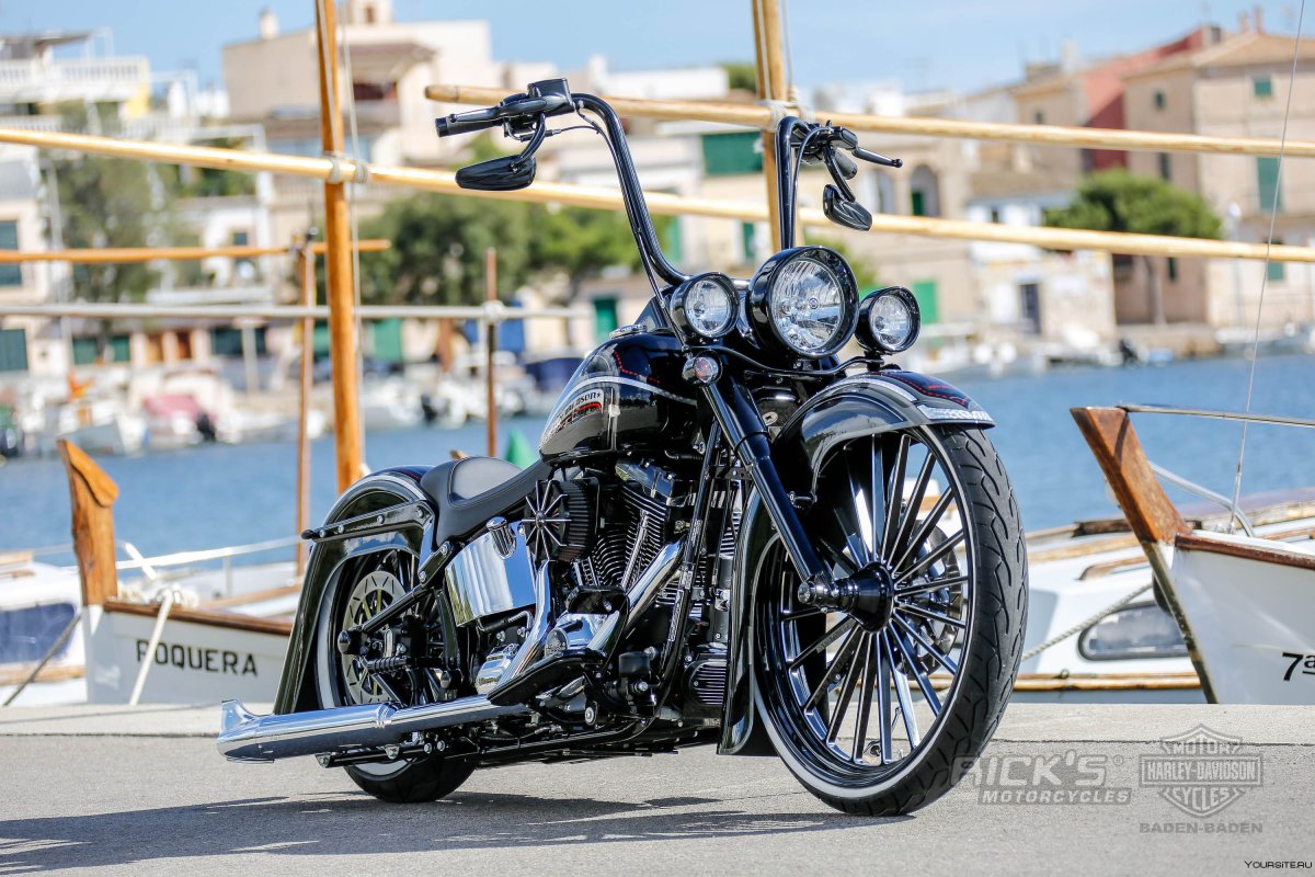 Softail Deluxe Chicano