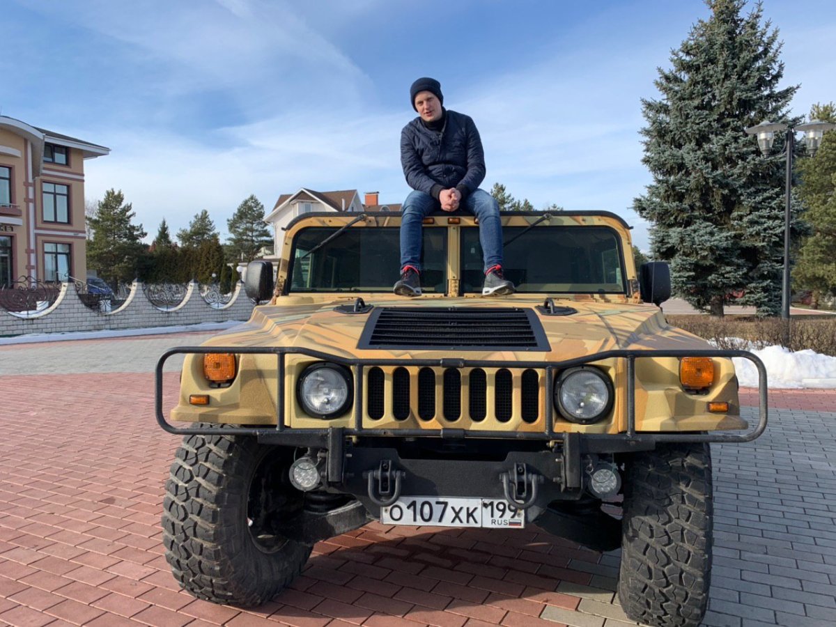 Hummer h1 с пулеметом