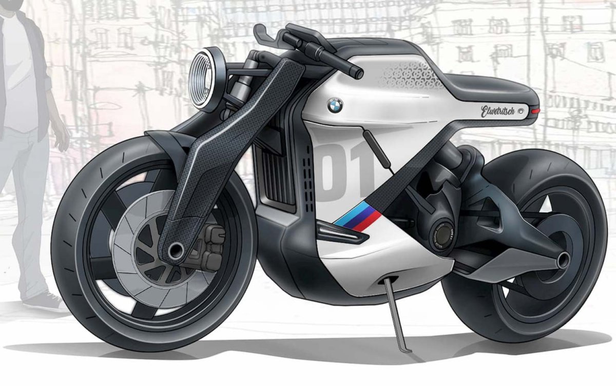 Мотоцикл BMW электробайк