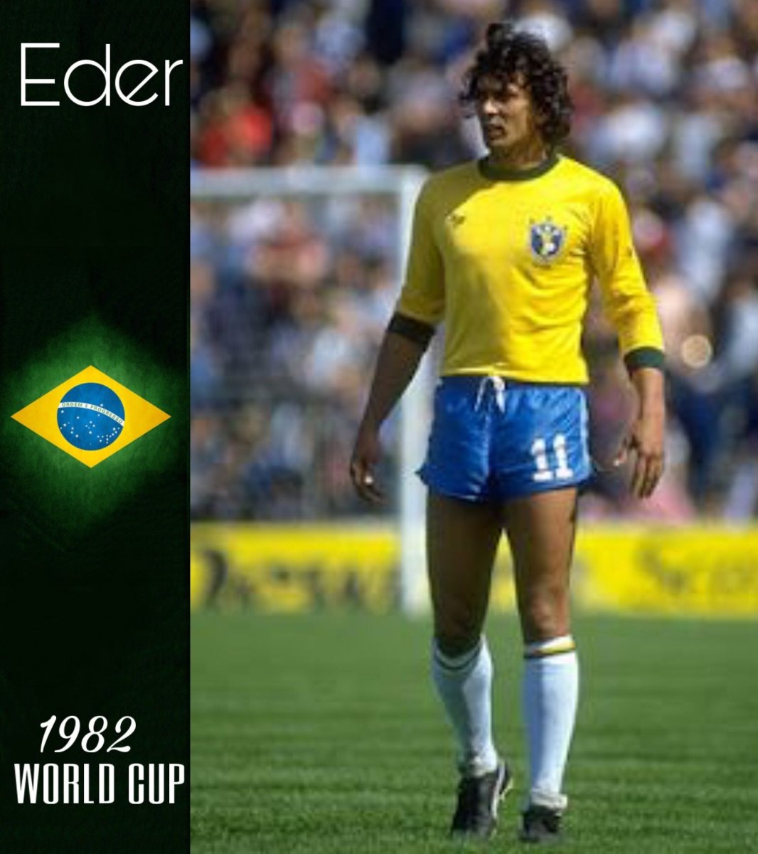 Эдер футболист Бразилия 1982