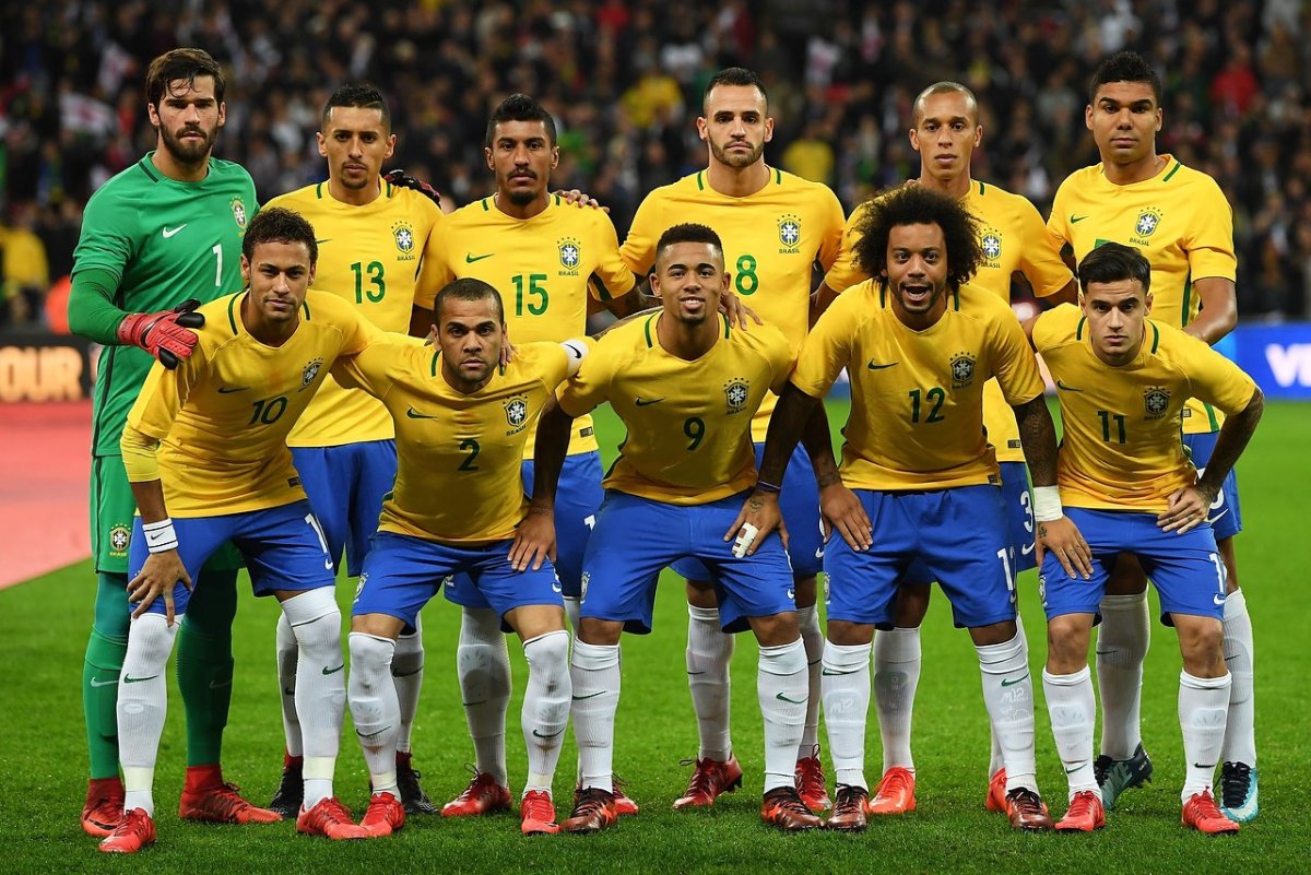 Сборная Бразилии по футболу футболисты Бразилии