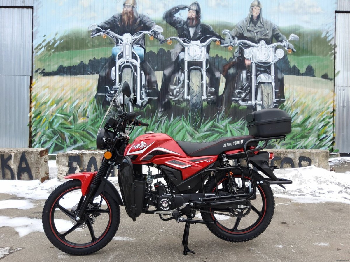 Мопед Альфа Tourist 110cc