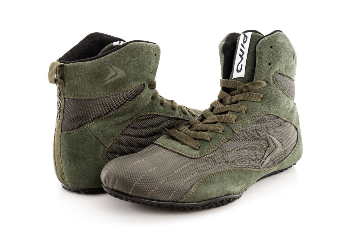 Super Hi Pro Camouflage Weightlifting Boxing Gym Shoe