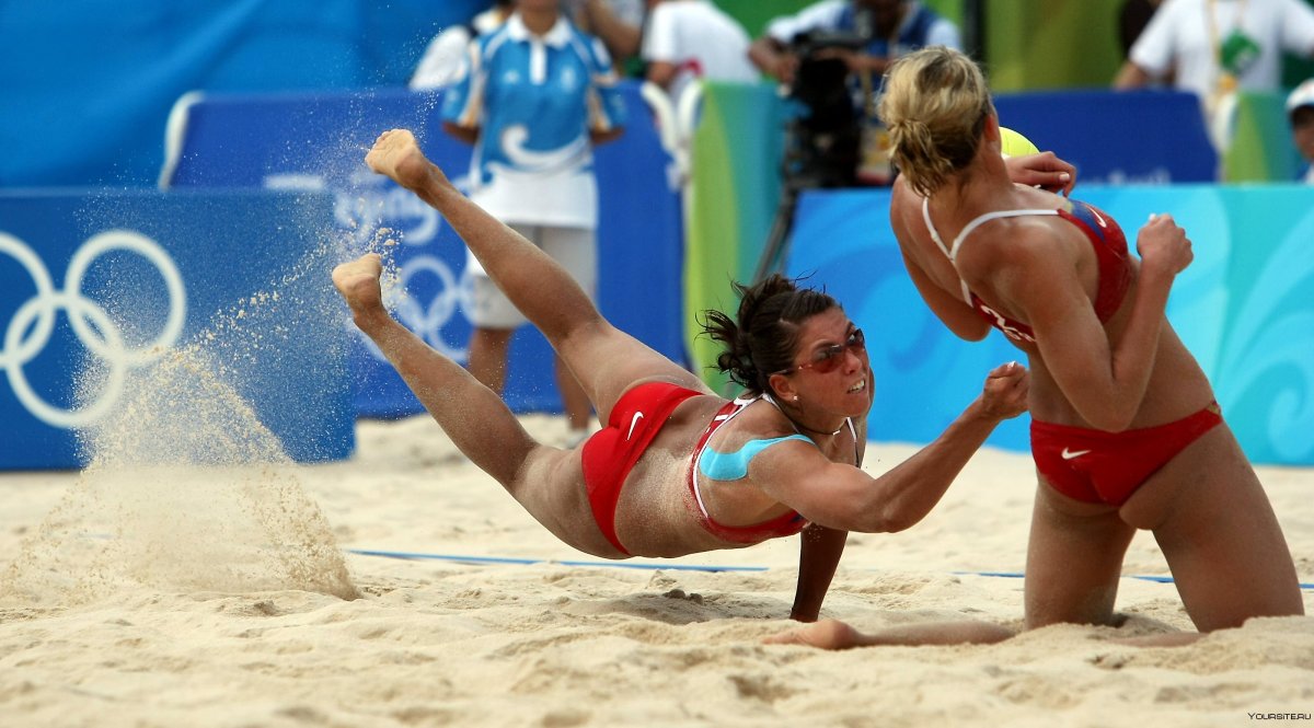 Тейп пляжный волейбол