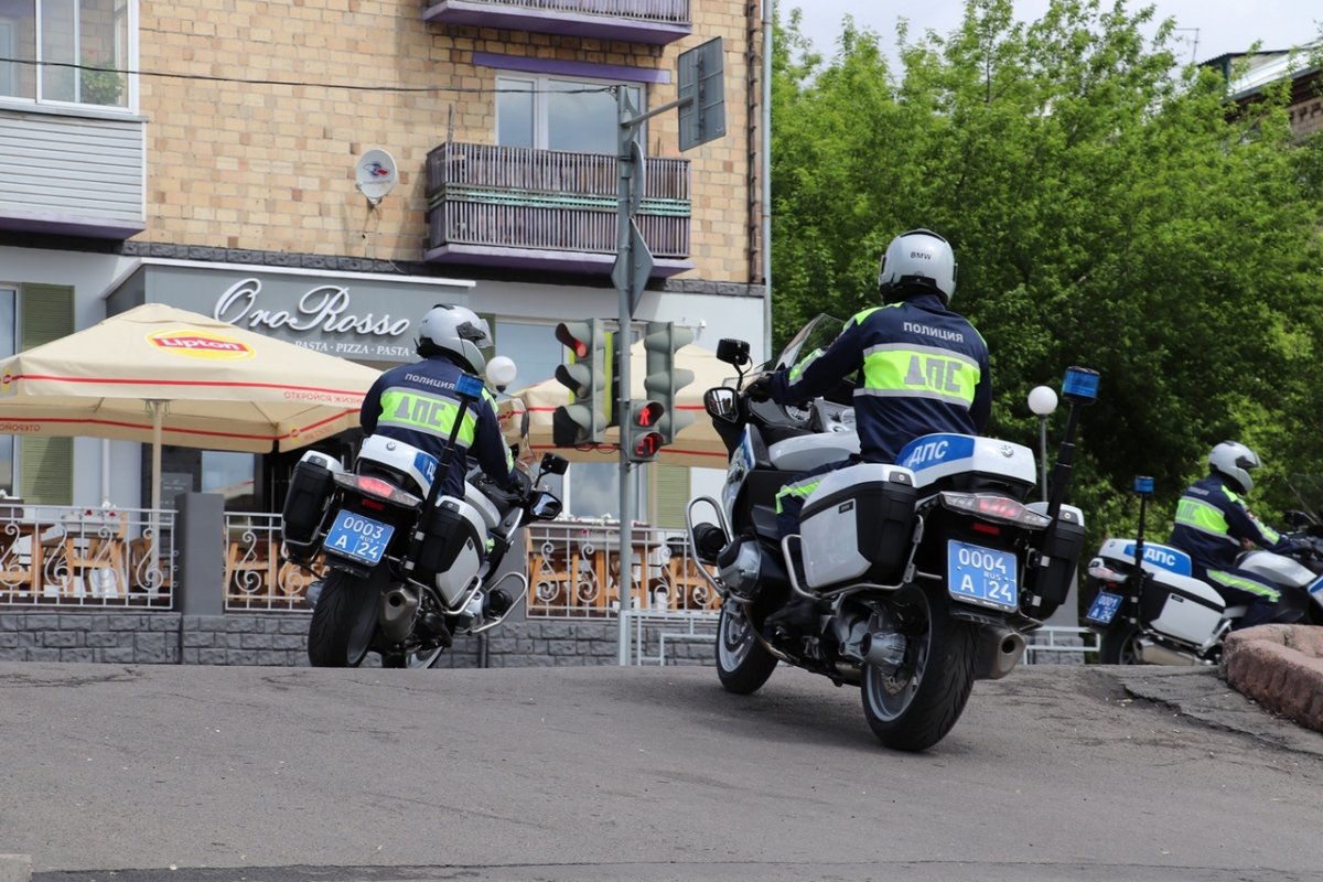 Российские полицейские мотоциклы