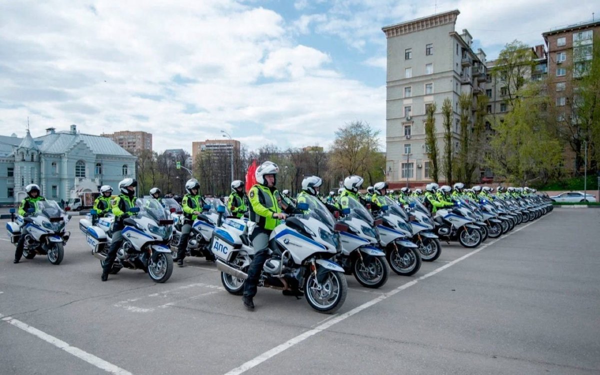 Мотоциклы ДПС Москвы