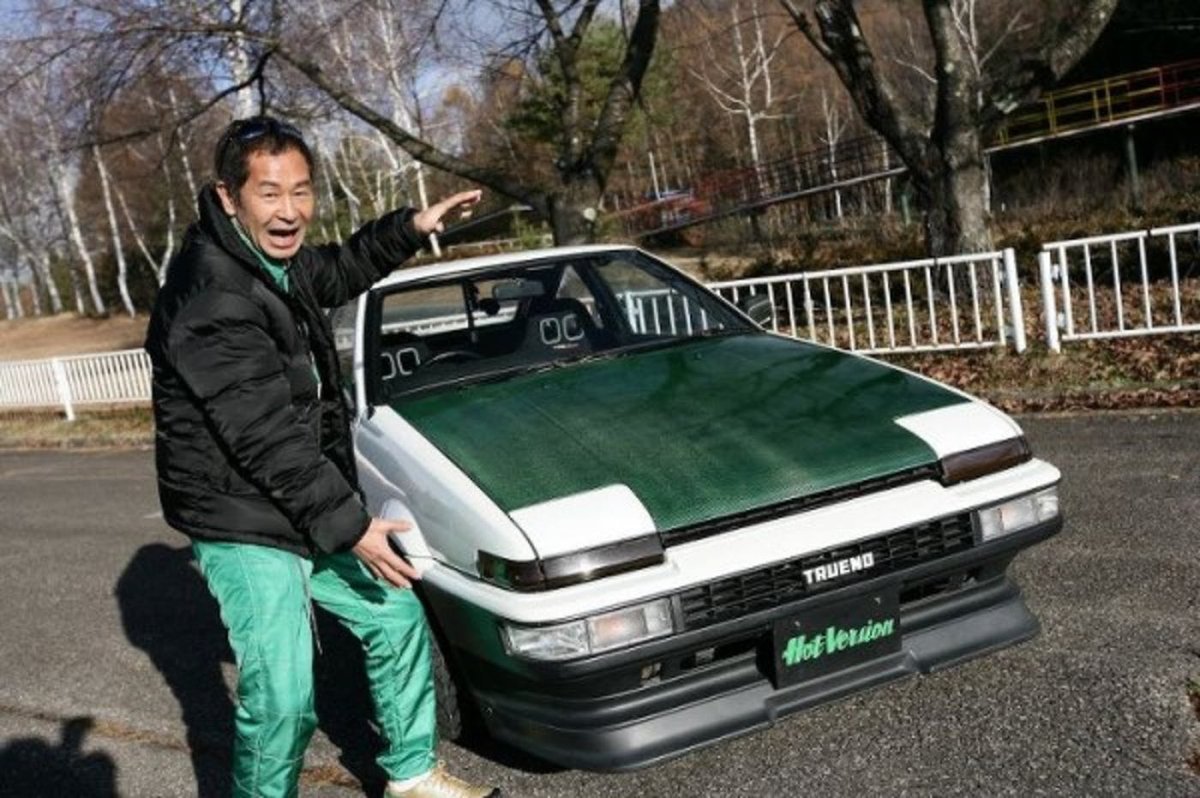 Toyota ae86 Кэйити Цутия