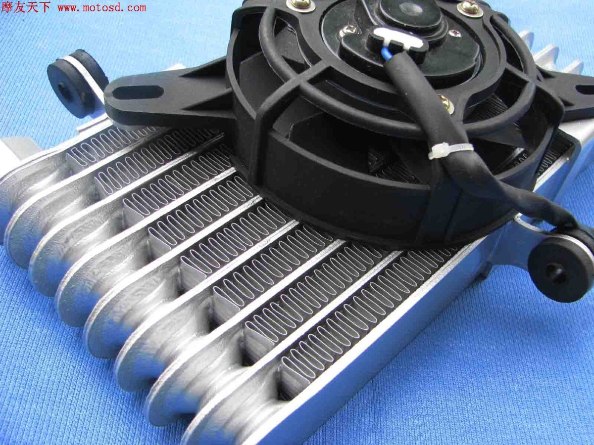 Вентилятор на масляный радиатор мотоцикла Балтмоторс