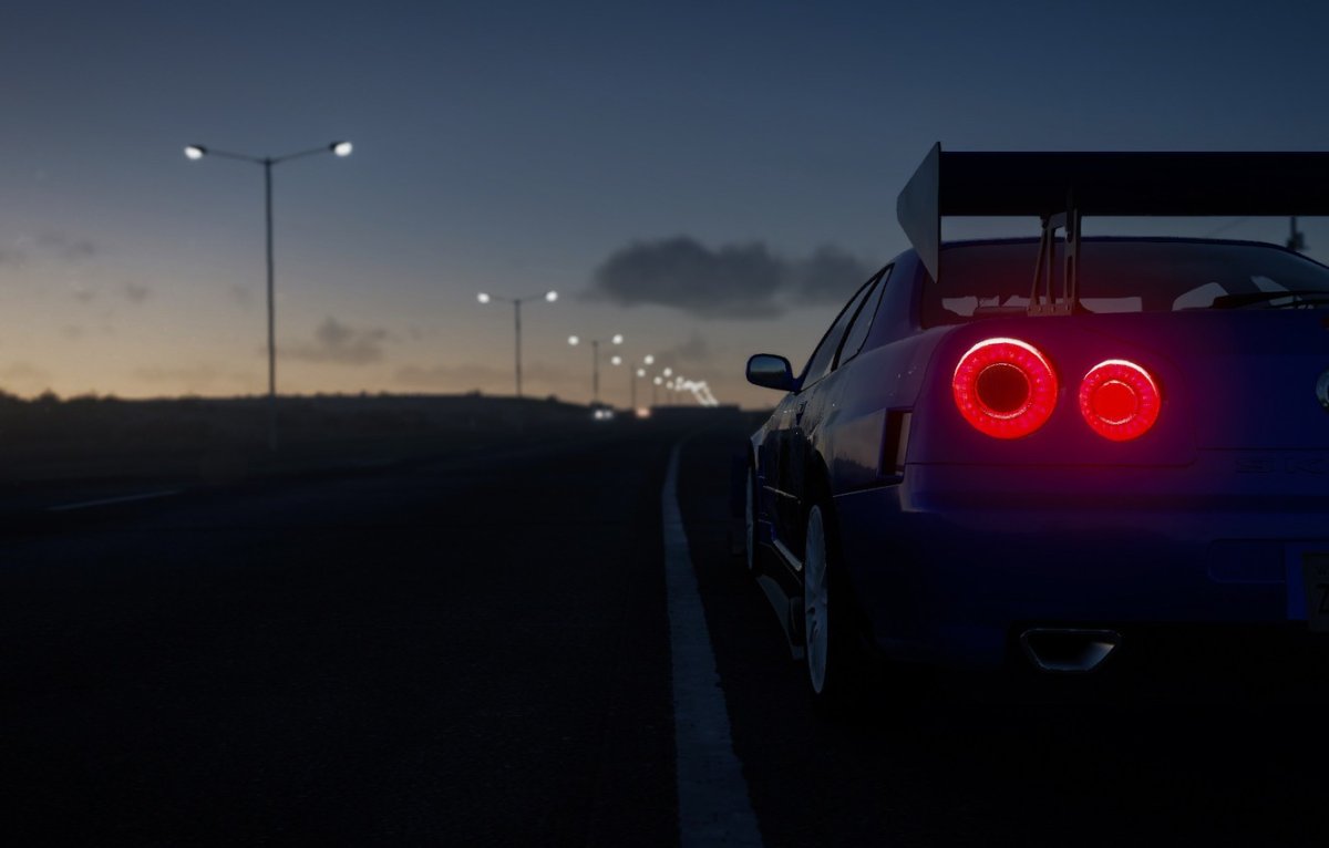 Nissan Skyline r34 Night