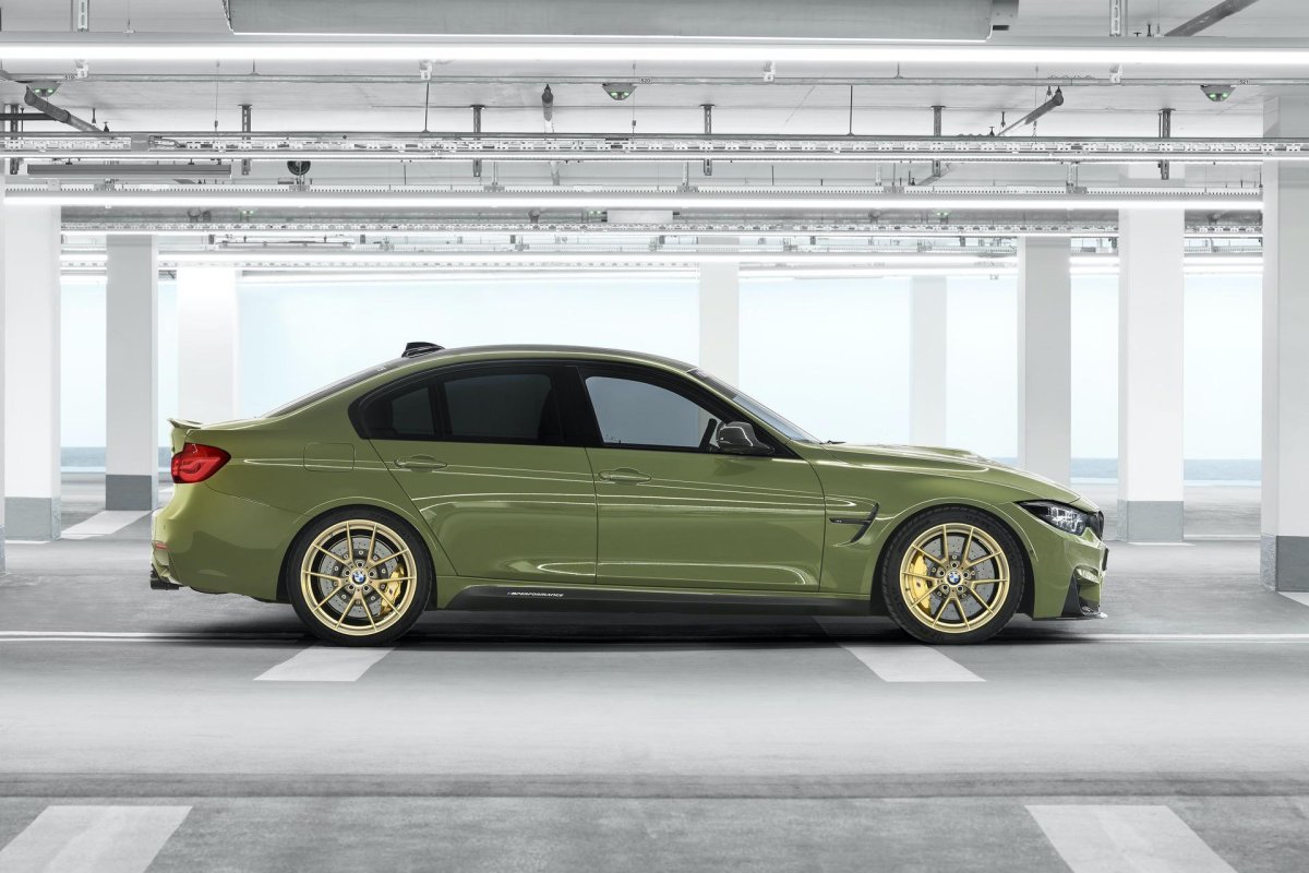 BMW m3 Competition зеленая