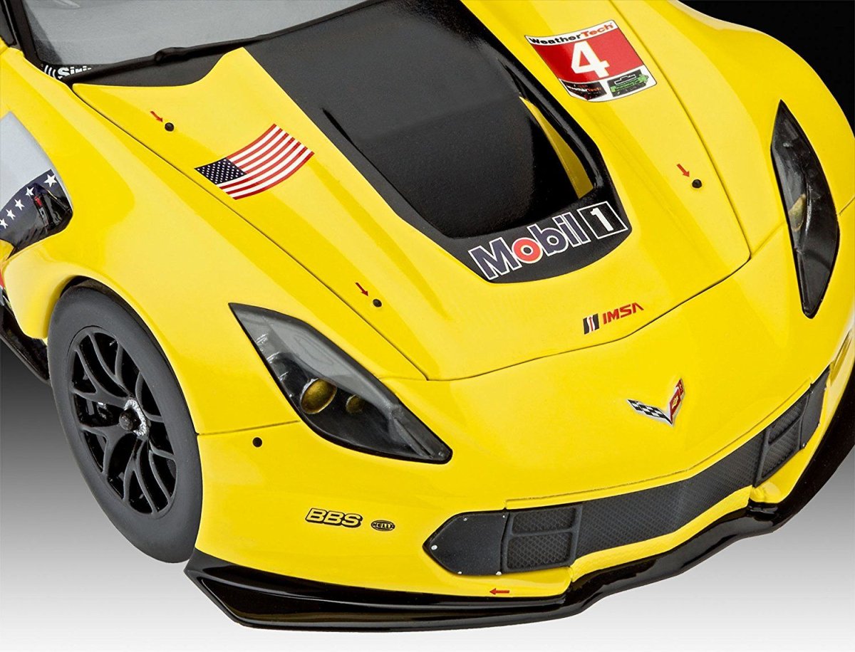 "Revell" 07036 модель сборная спортивный автомобиль Corvette c7.r 1/25