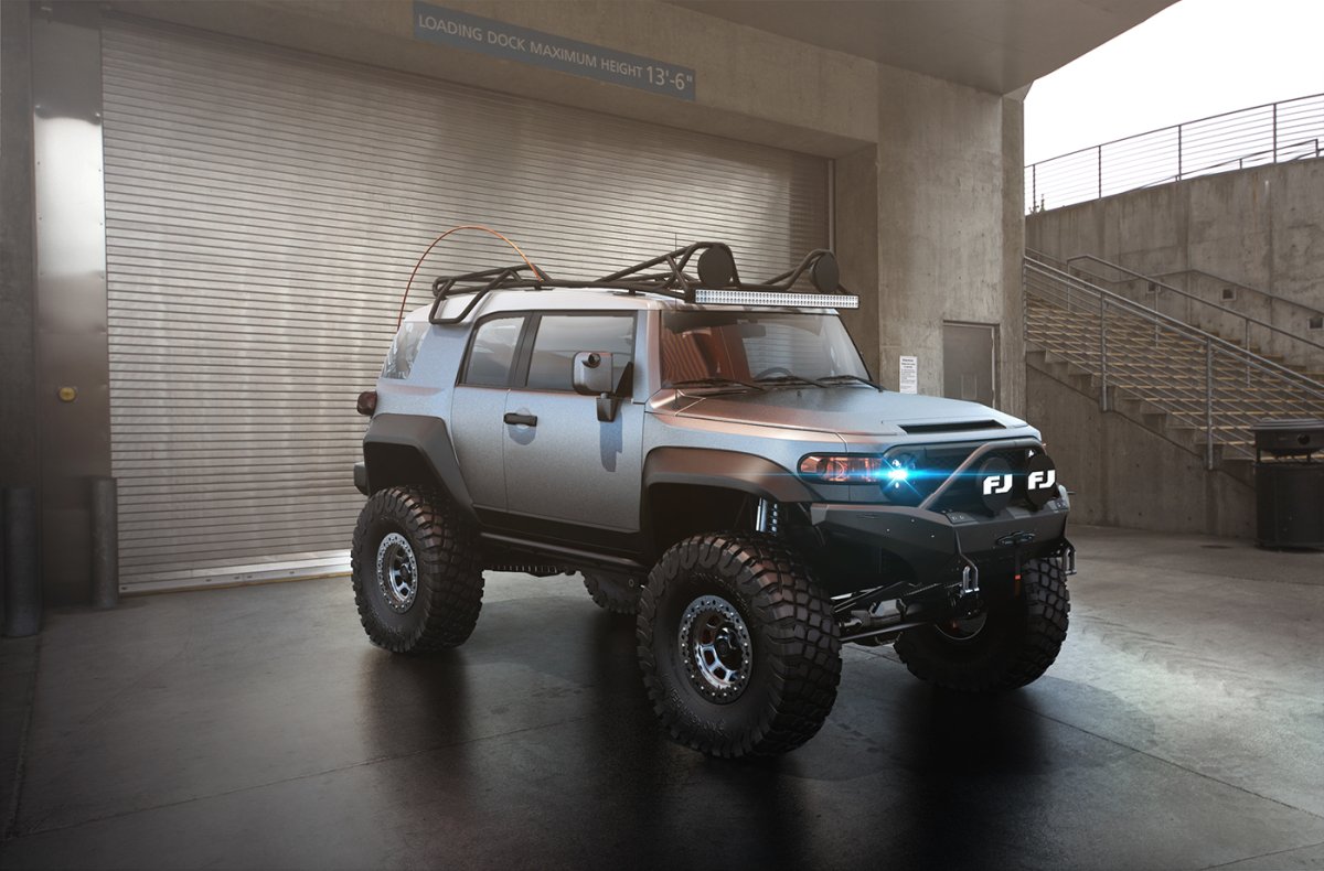 Toyota FJ Cruiser off Road
