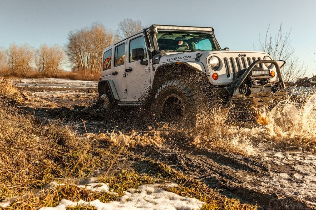 Jeep Wrangler оффроуд