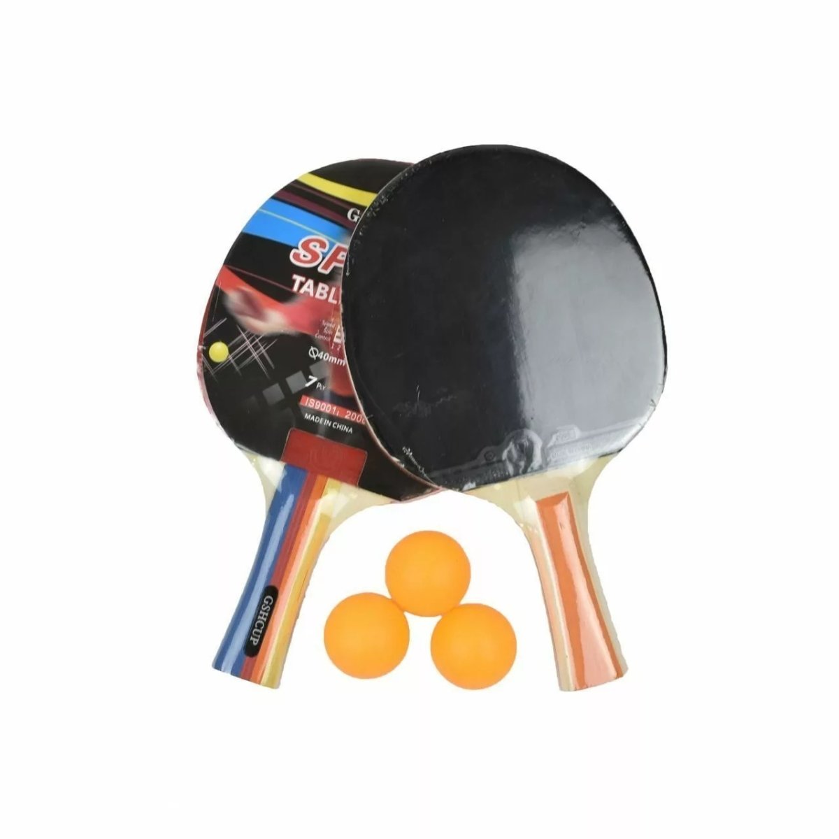 Набор для н/тенниса (2 ракетки,3 шара,сетка,стойка sh-014)