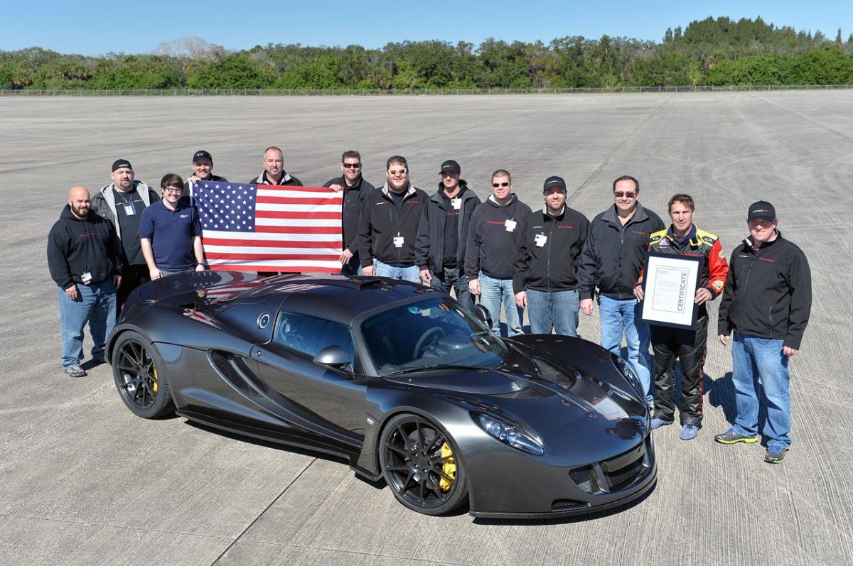Hennessey Venom gt 435 км/ч