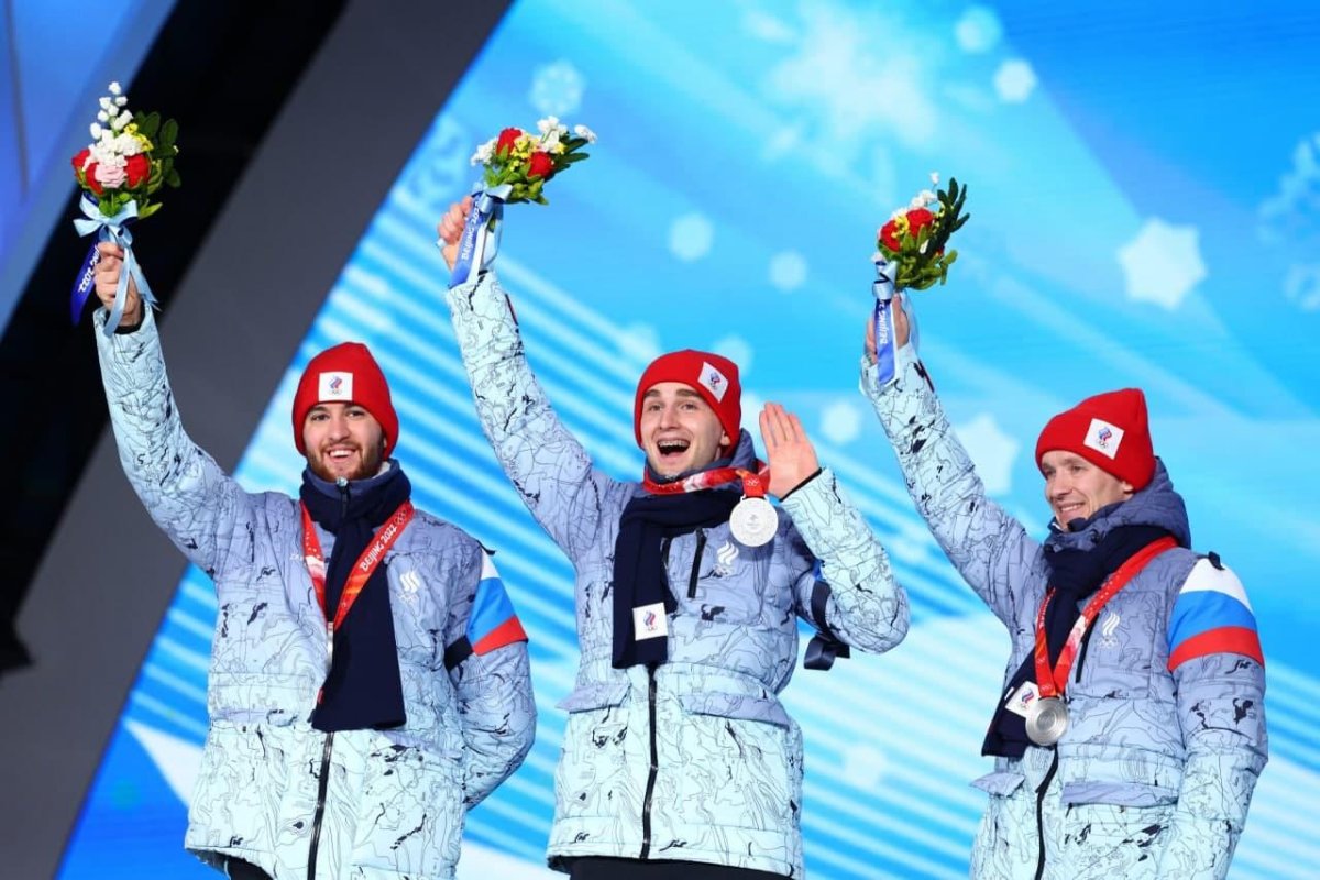 Сборная России Пекин награждение