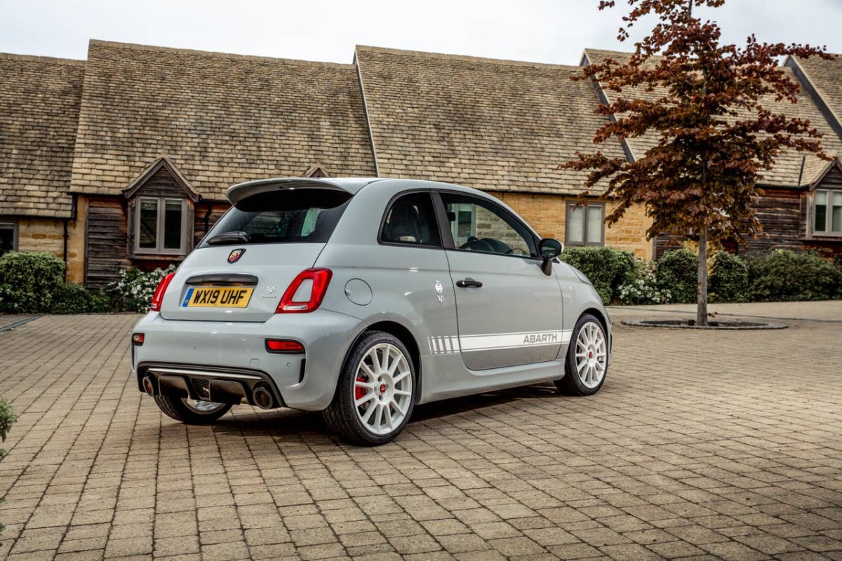 Fiat Abarth 595 White