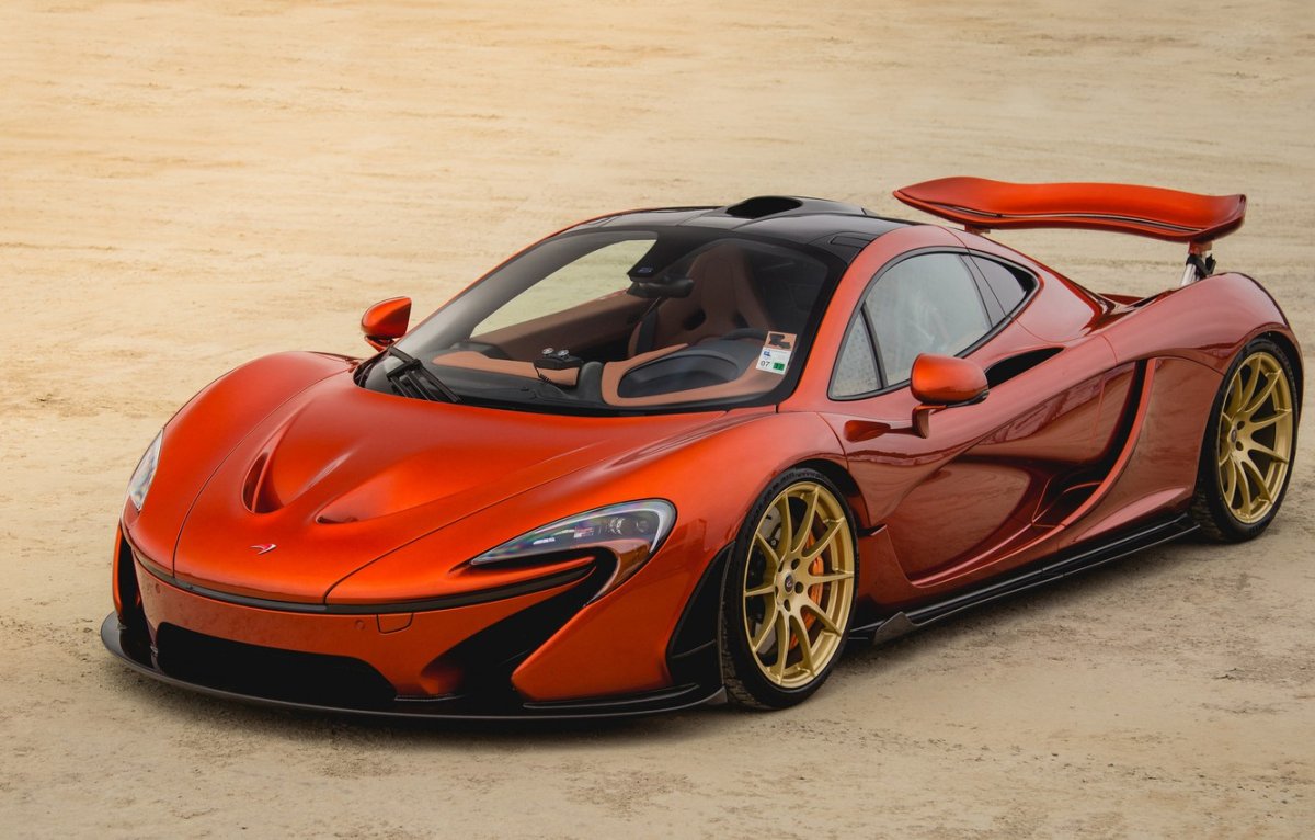 MCLAREN p1 Gold