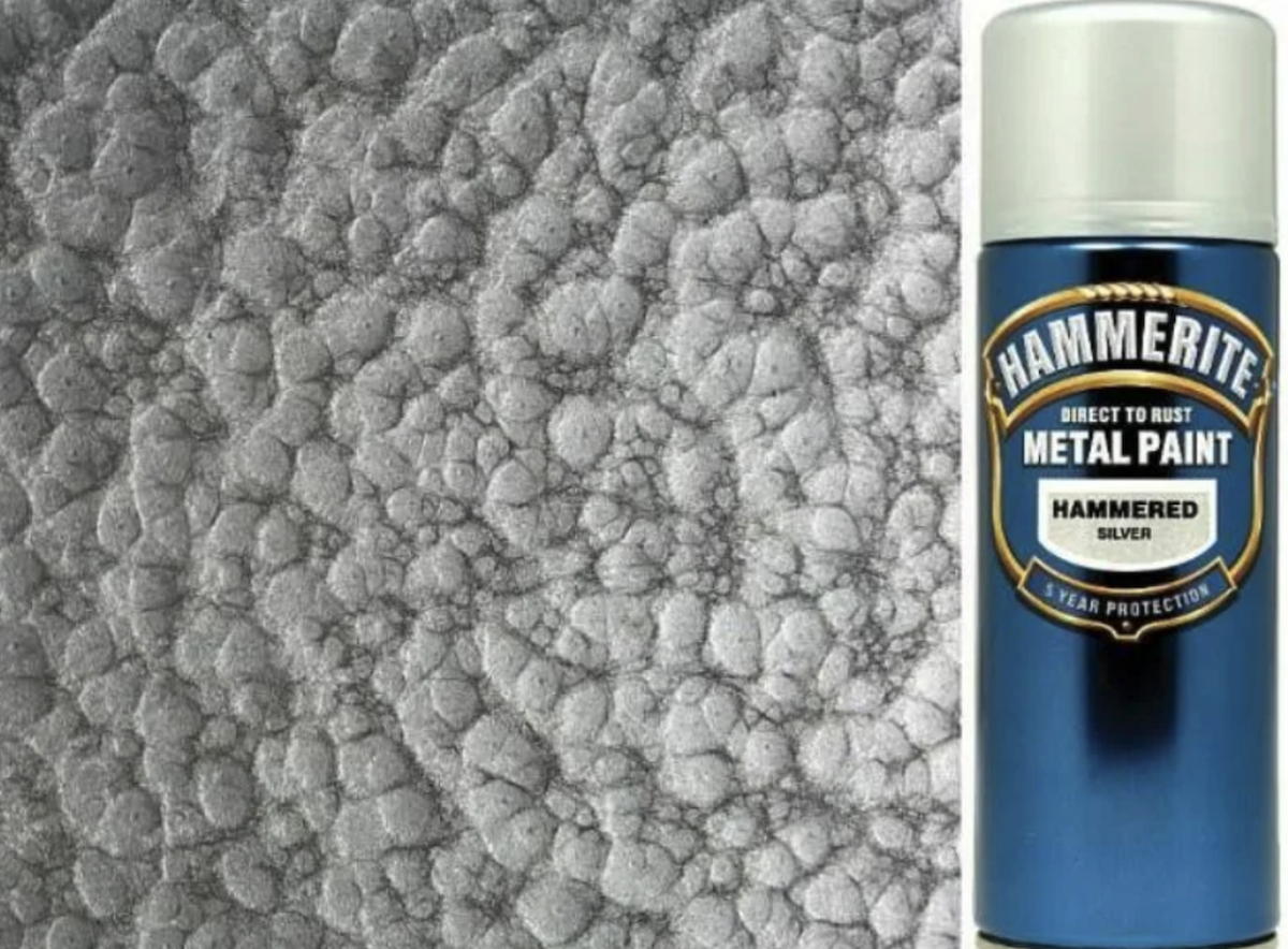 Краска Хаммерайт молотковый эффект