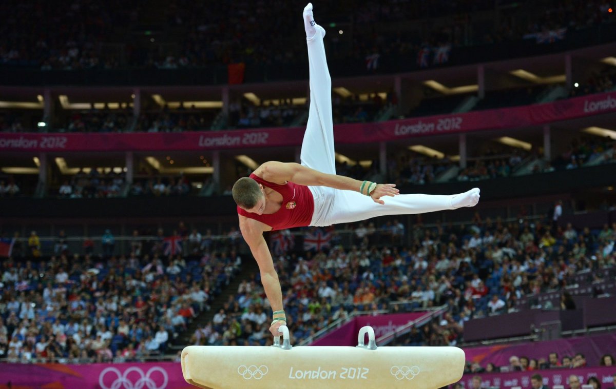 Спортивная гимнастика конь