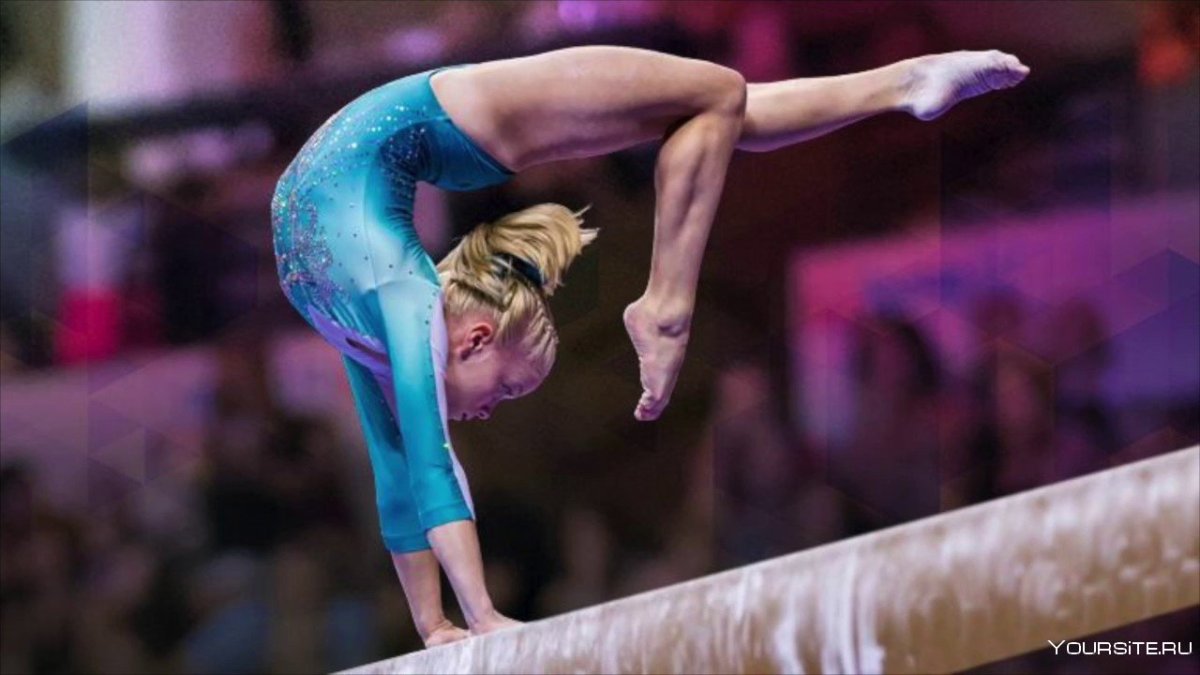 Спортивная гимнастика бревно