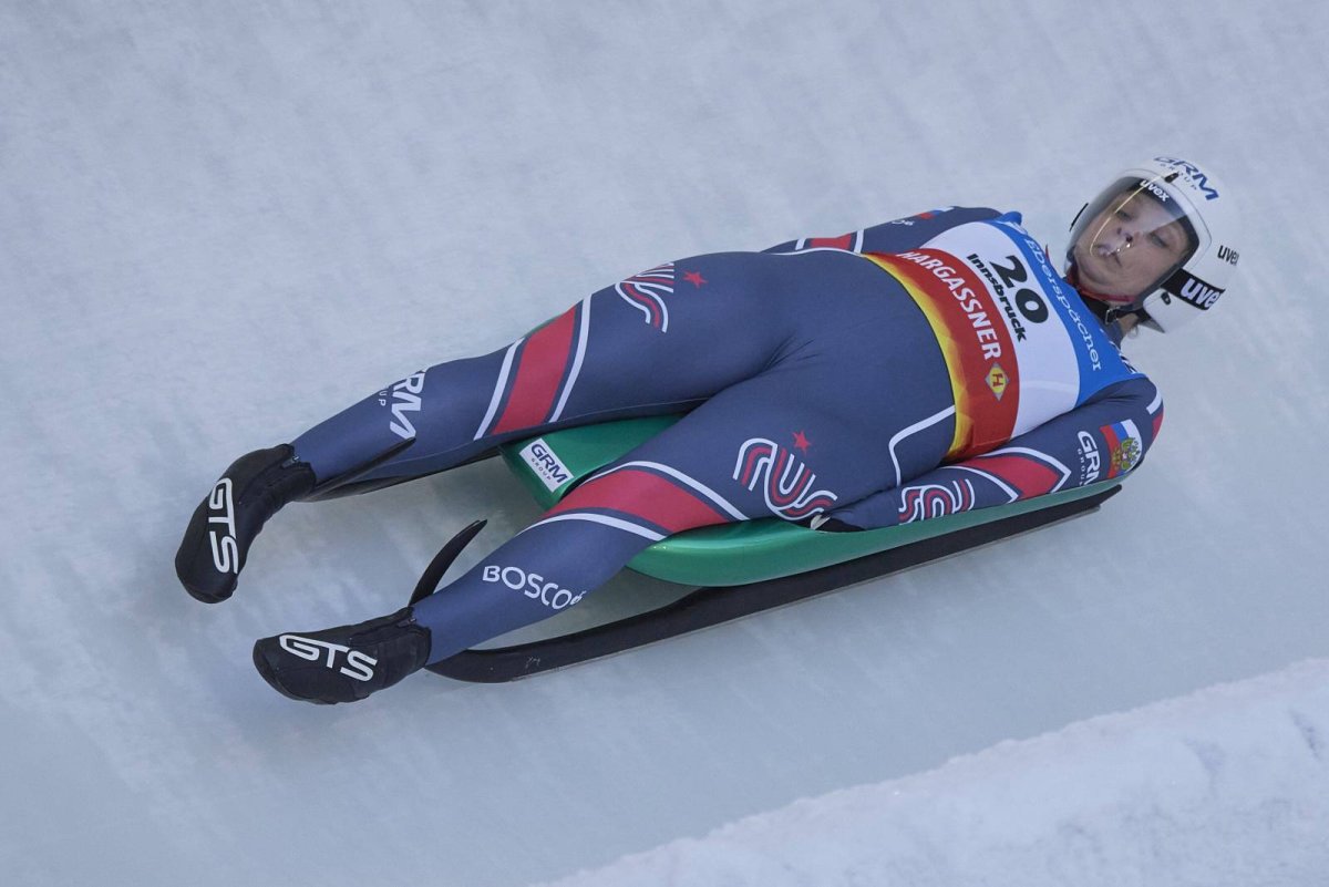 Екатерина Катникова санный спорт