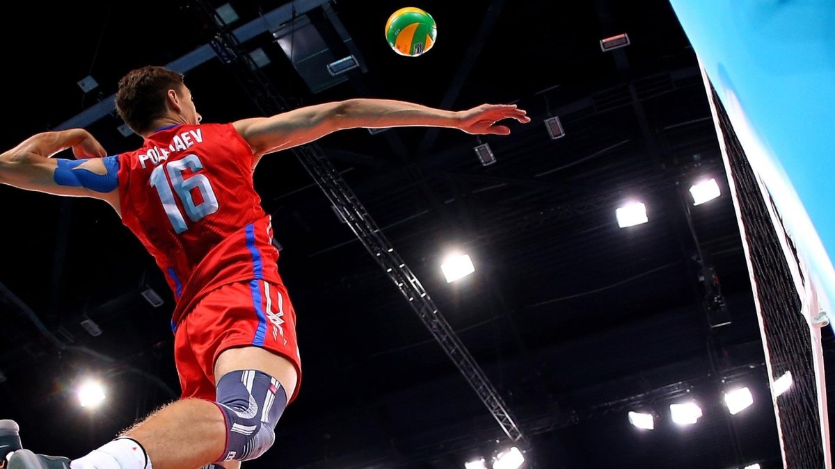 Волейбол прыжок