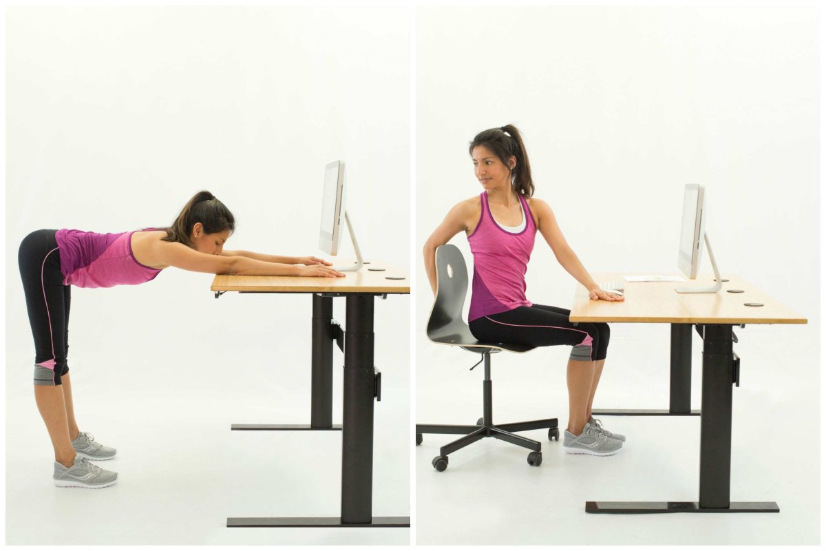 Гимнастика в офисе