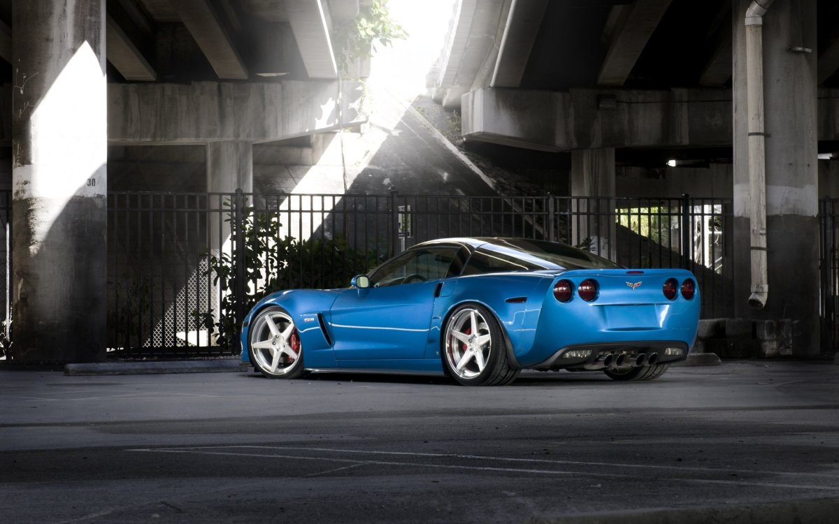 Chevrolet Corvette c6 Blue