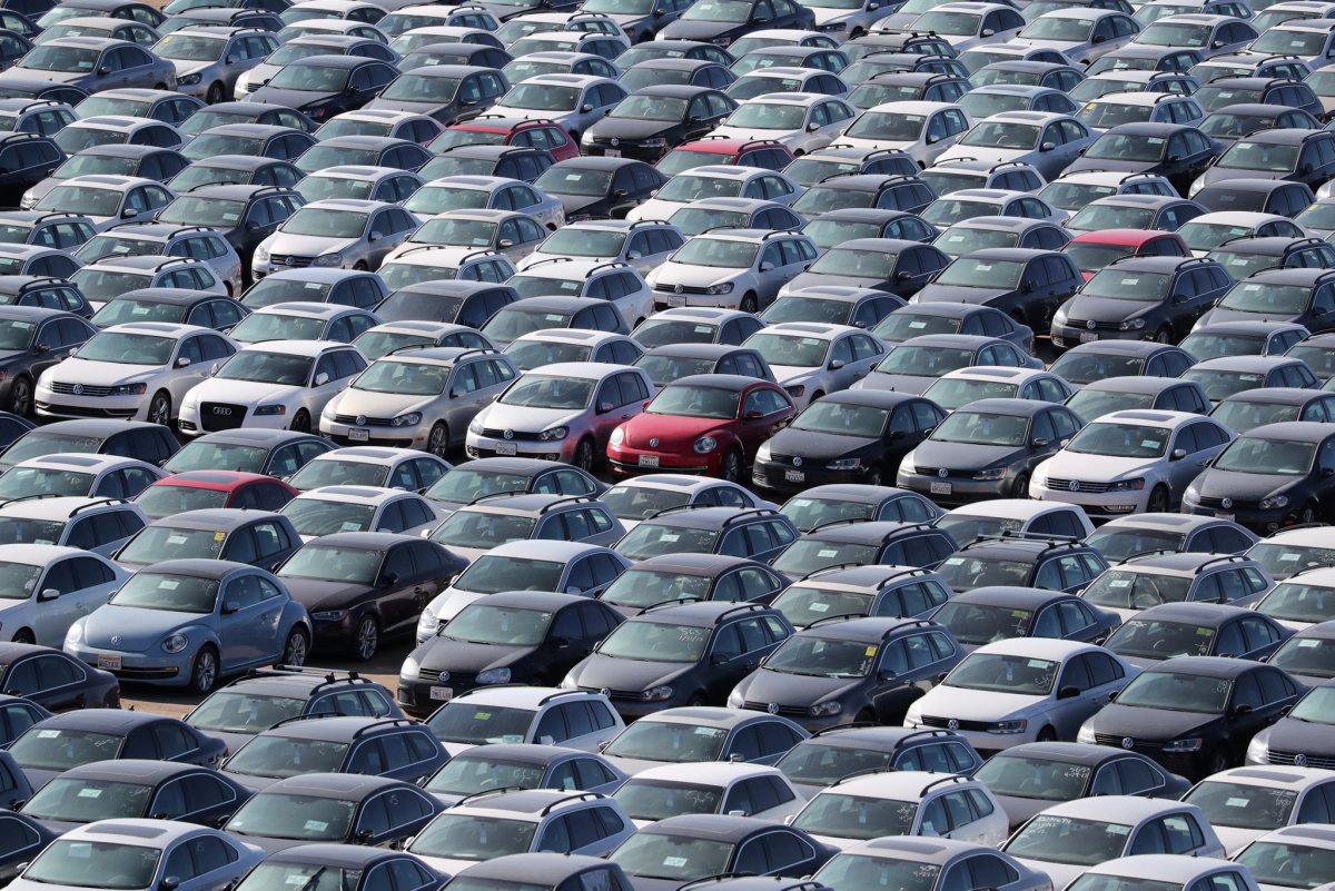 Дизельное кладбище автомобилей Volkswagen в США