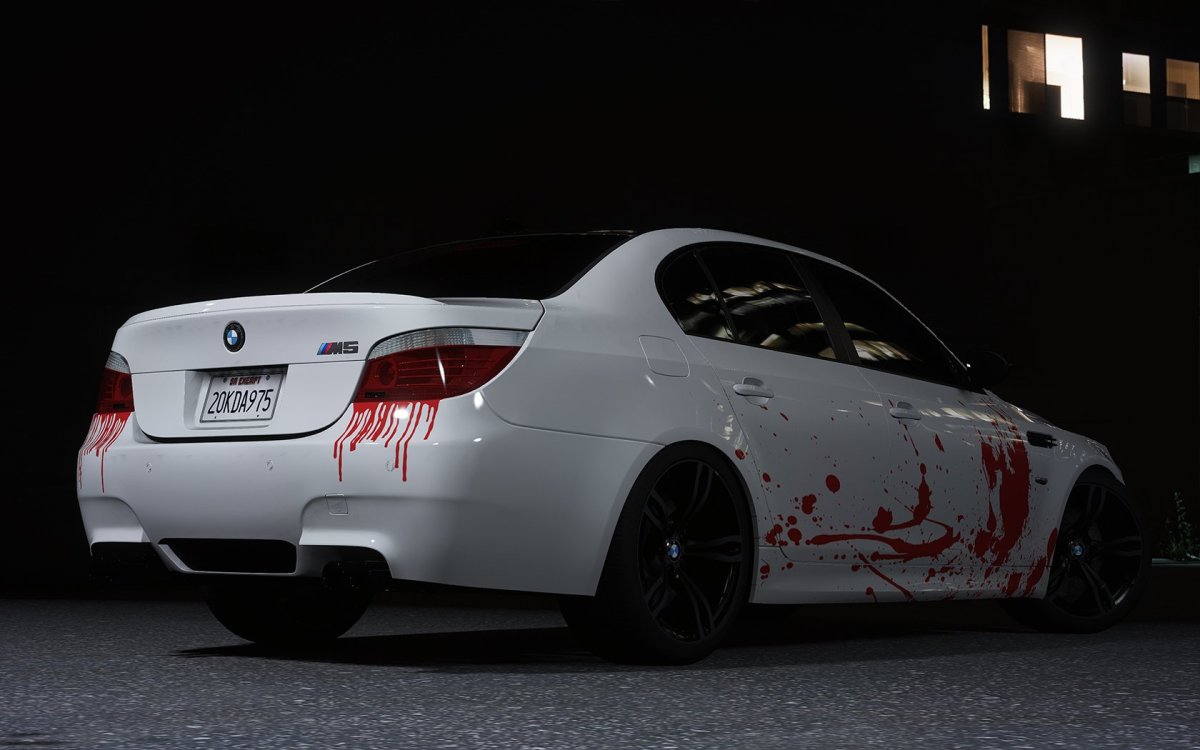 BMW m5 e60 винил