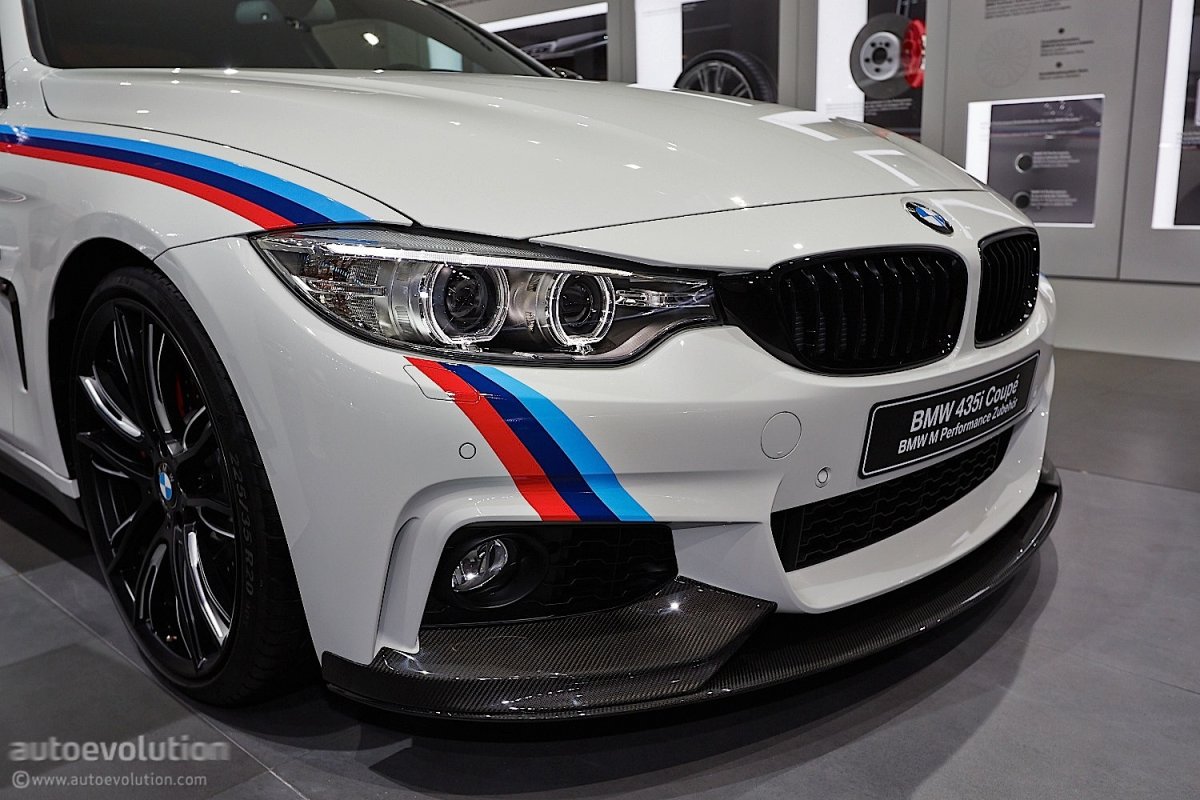 BMW f32 m Performance White
