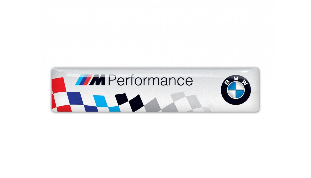 Надпись m Performance BMW