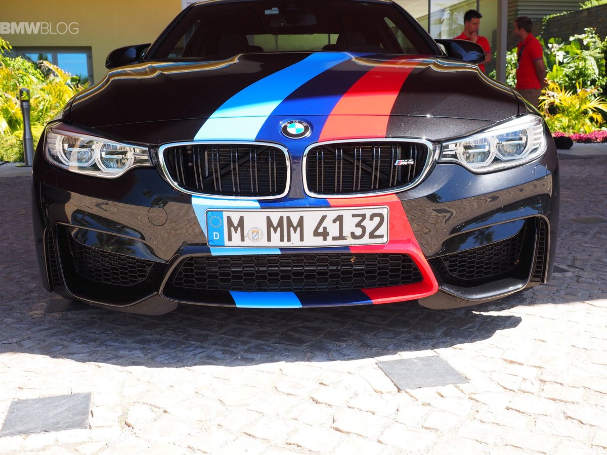BMW M Stripes m4