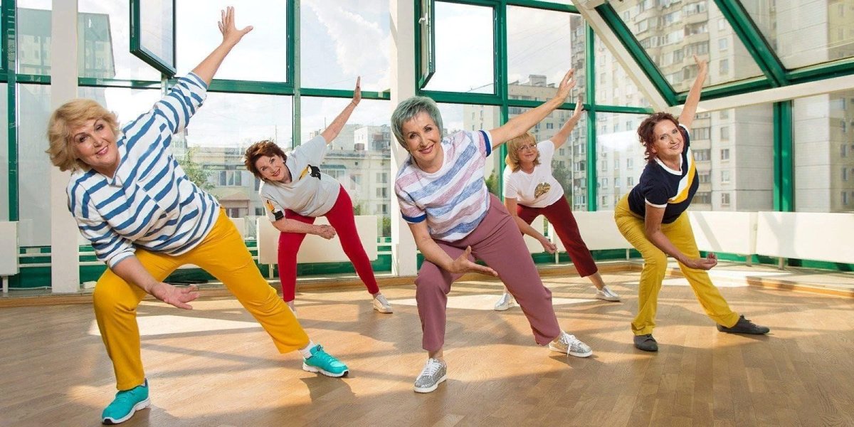 Пожилых танцевальный фитнес