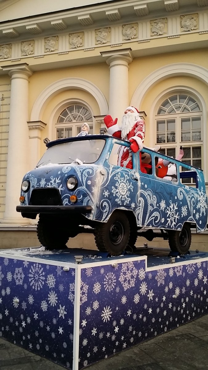 Новогодний УАЗ