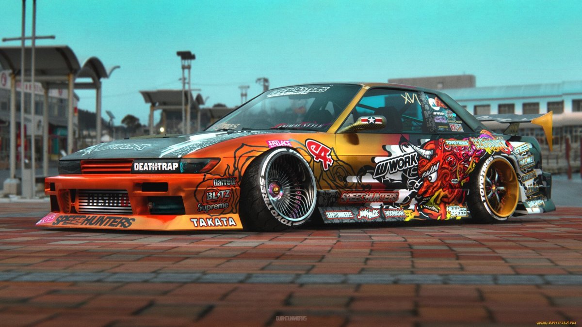 Nissan Silvia s13 Drift livery