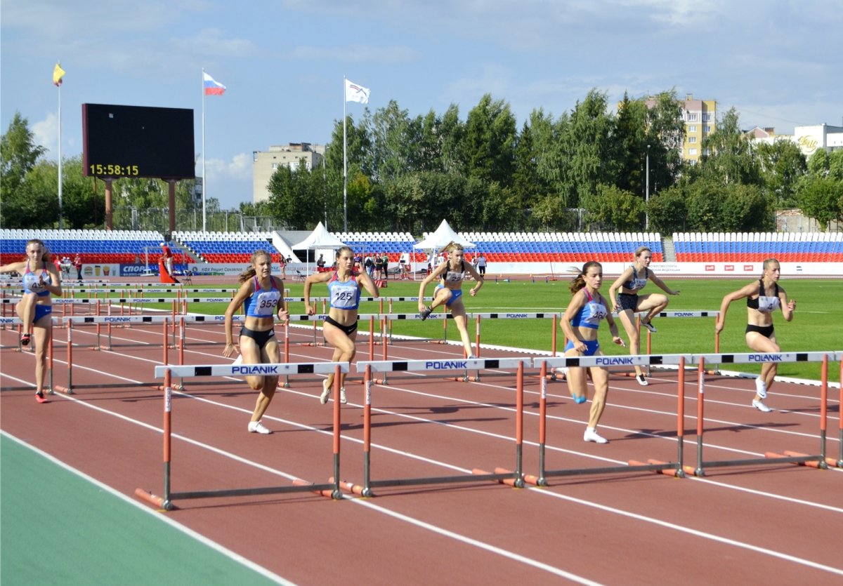 Чемпионат России в Чебоксарах по легкой атлетике 2022 стадион