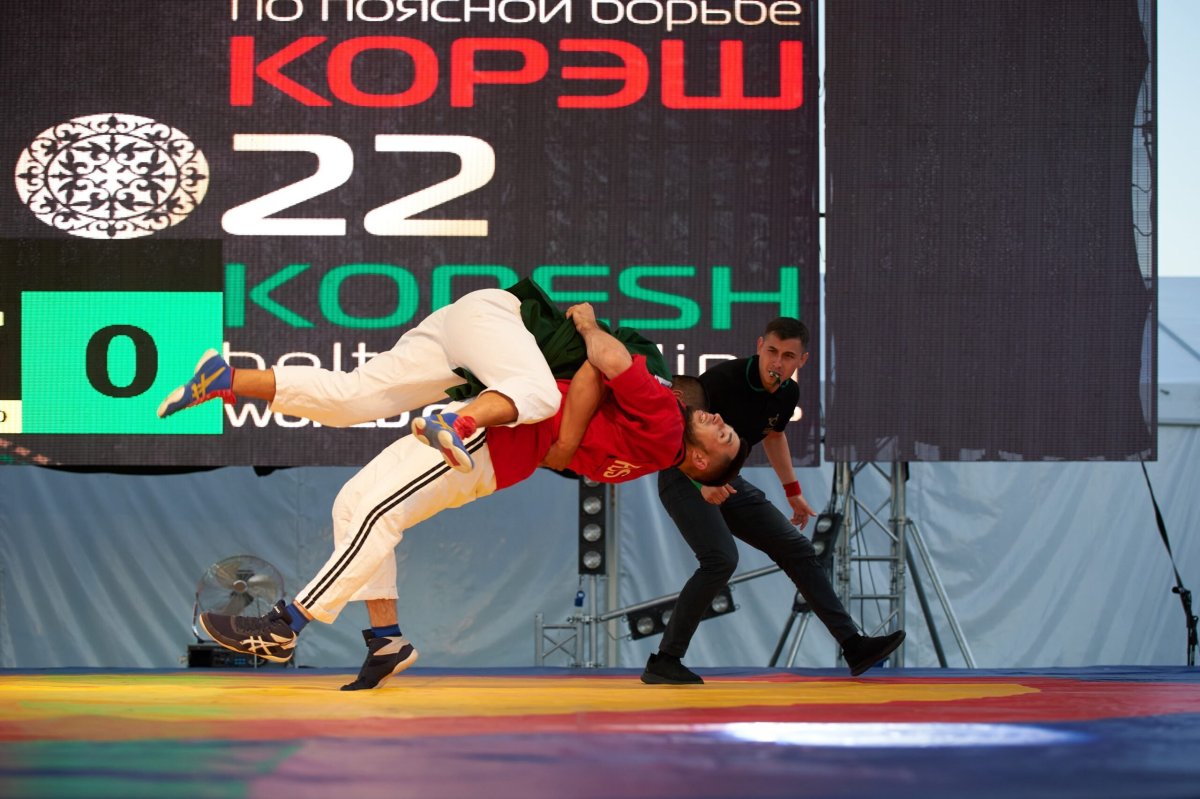 Чемпионат мира по поясной борьбе корэш 2022