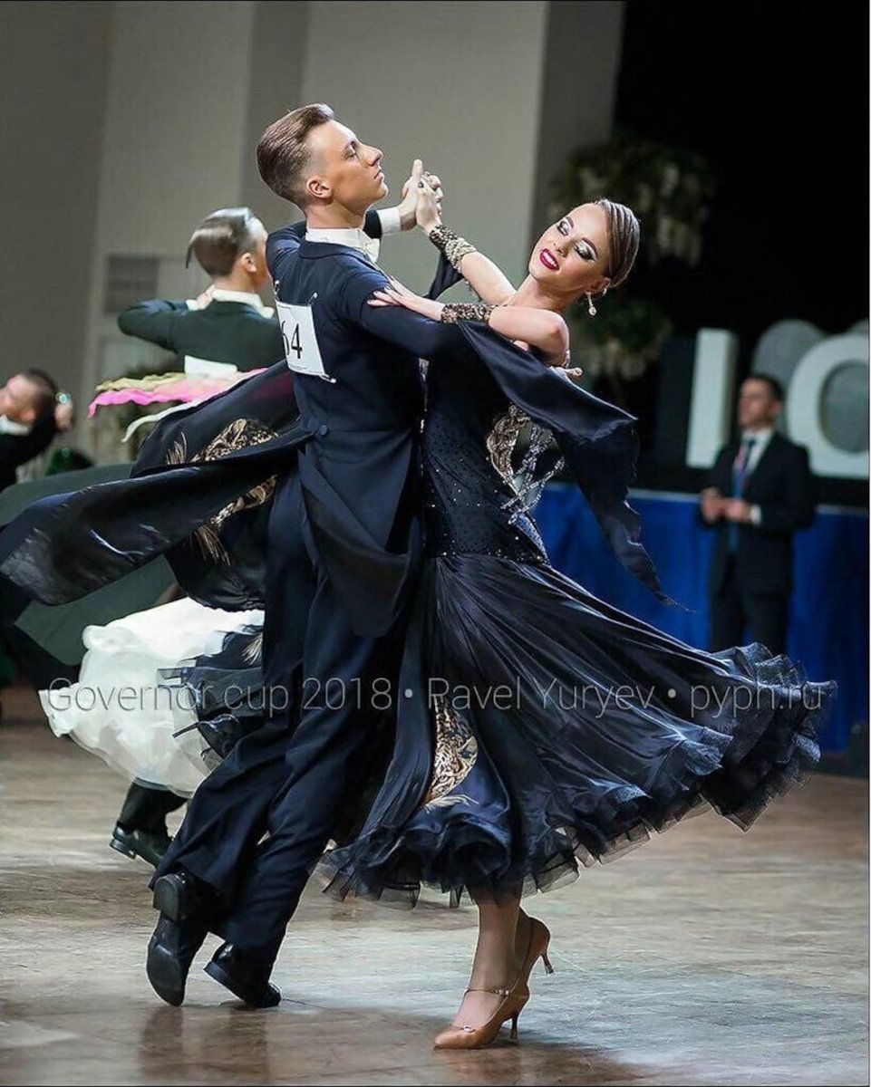 Михаил Родионов в бальных танцах