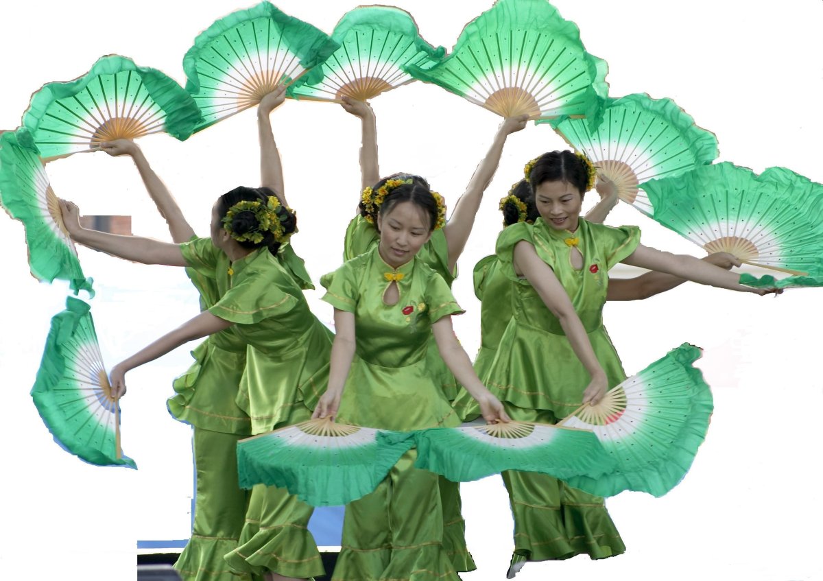 Танцы народов Китая